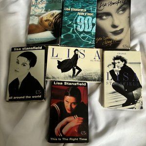 Lisa Stansfield Cassette Tapes - Lot of 7